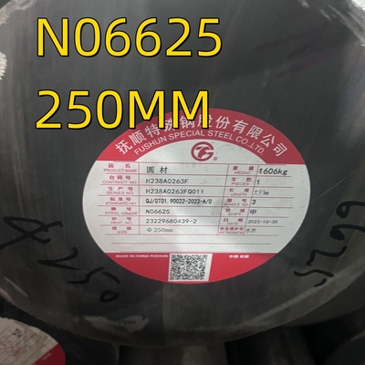 Inconel 625 UNS N06625 NS336 นิเคิลสลัดกลม Bar ASTM B446 Werkstoff 2.4856 Bar สําหรับระบบท่อเครื่องบิน