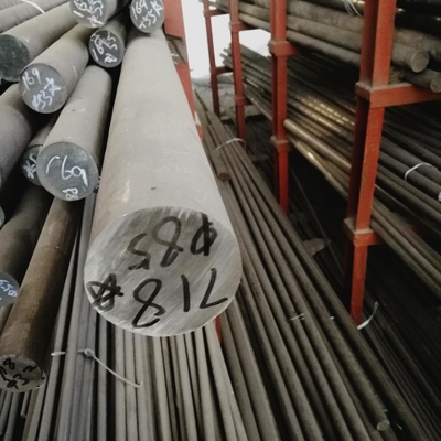 GH4169 UNS N07718 Inconel 718 อัลลอยอุณหภูมิสูงรอบแกนพื้นผิวสีดำและสว่าง