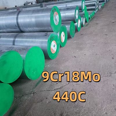 Hot Rolled DIN 1.4125 1.3544  440C 20-80mm Stainless Steel Round Rod / Bar High Carbon Chromium