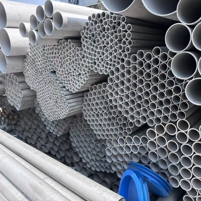 ASTM SA312 TP347/ 347H ท่อสแตนเลสไร้รอยสําหรับเครื่องแลกเปลี่ยนความร้อน X7CrNiNb18-10 ท่อกลม