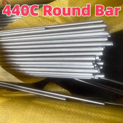 วัสดุเหล็ก DIN 1.4125 (X105CrMo17 / AISI 440C) สายกลมเหล็กไร้ขัด