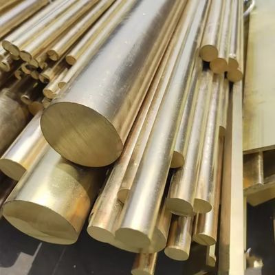 ASTM C27200 CuZn37 CW508L ทองแดงกลม Bar วัสดุทองแดงอ่อน 20 * 3000mm