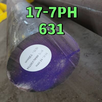 การแข็งแบบฝน SUS631 17-7PH สายกลมจากสแตนเลสสําหรับอุปกรณ์เคมี