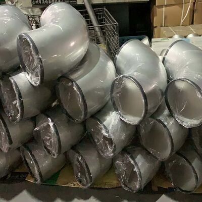 ข้อศอก45ºรัศมียาวใน Avesta 254SMO 10 "Sch-40 BW S31254 สแตนเลส Eblow