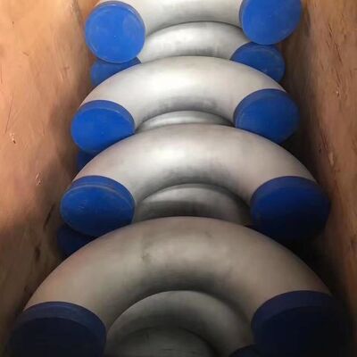 ข้อศอก45ºรัศมียาวใน Avesta 254SMO 10 "Sch-40 BW S31254 สแตนเลส Eblow