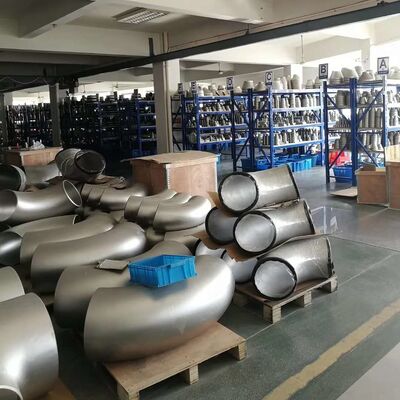 ข้อศอก45ºรัศมียาวใน Avesta 254SMO 10 "Sch-40 BW S31254 สแตนเลส Eblow