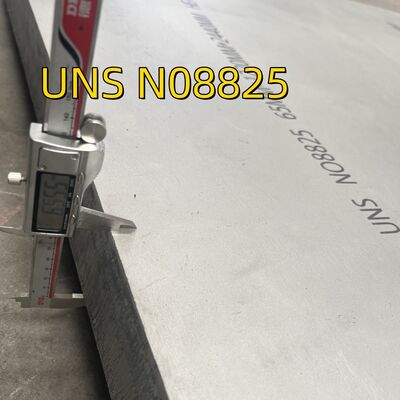 UNS N08825 (INCOLOY 825) DIN W. Nr. 2.4858 แผ่นเหล็กสแตนเลสเหล็กสแตนเลส 6*1500*6000mm