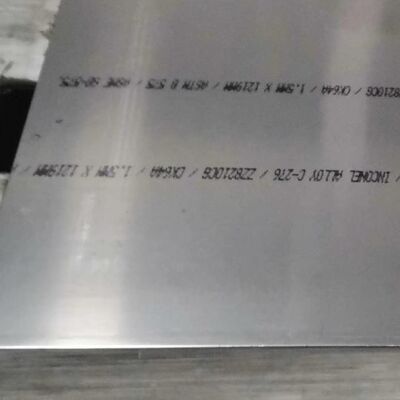 ASME SB-575 UNS N10276 แฮสเทลลอย สังกะสี C-276 พล็อต 3*1220*2440MM