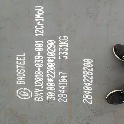 3.0-60 มม. มาตรฐาน Aisi GB/T 3077 เหล็กกล้าอัลลอยด์รีดร้อนเกรด 12cr1mov