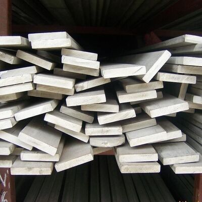 หมุนร้อน ASTM A276 SS 310S DIN1.4845 สแตนเลสสแตนเลส Flat Bar 50 * 5 * 6000MM