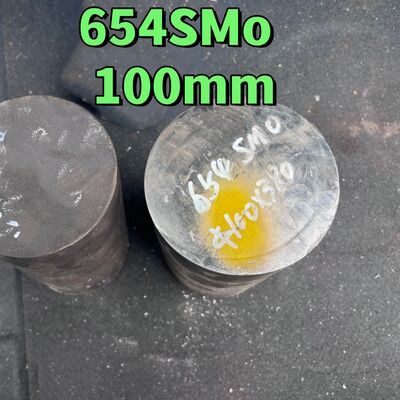 Super Austenitic S32654 1.4652 X1CrNiMOCUN24-22-8 สแตนเลสบาร์กลม Ultra 654 SMO