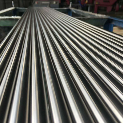 เหล็กเส้นกลมสแตนเลสรีดร้อน ASTM A276 316L 1.4401 ขนาดเส้นผ่านศูนย์กลาง 10-150 มม. ยาว 6000 มม.