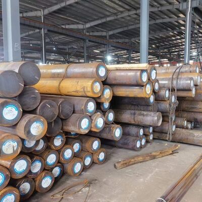 เหล็กกลมอัลลอยด์ 25Cr2MoVA เส้นผ่านศูนย์กลาง 120 มม. ยาว 6000 มม. เหล็กทนความร้อนรีดร้อนสำหรับสลักเกลียวอุณหภูมิสูง