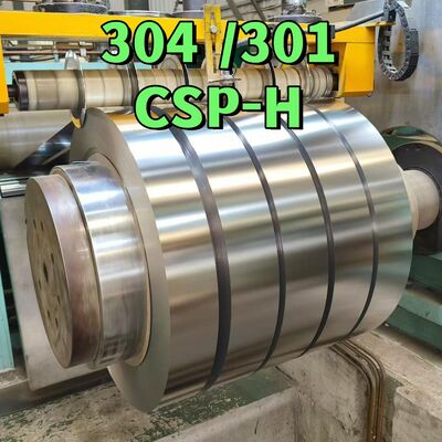 SUS 301 CSP-H สายสอยสแตนเลสแบบแข็งเต็ม 0.1-3.0 มม.
