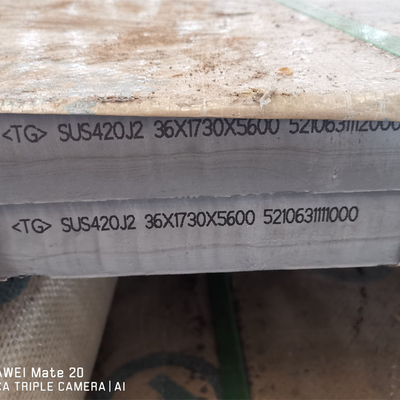 30Cr13/ EN 1.4028 / DIN X30Cr13 / JIS SUS 420J2 แผ่นสแตนเลสสําหรับเครื่องมือการผ่าตัด