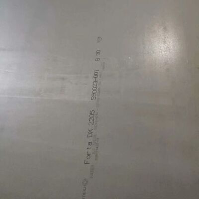 DIN 1.4462 เหล็กซ้อน S32205 S31803 แผ่นเหล็กไร้สแตนเลส Duplex 2205 คุณสมบัติของเหล็กไร้สแตนเลส