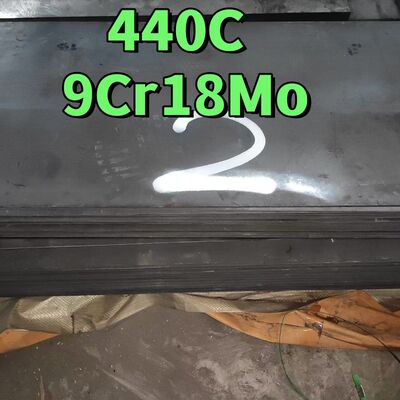 EN 10088 X105CrMo17/1.4125 SUS440C แผ่นสแตนเลสสตีลขึ้นรูปเย็น สำหรับใบมีดคุณภาพสูง