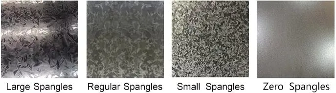 ASTM A653 G90 Z275 เคลือบสูง 2.00*1500*3000 มม. แผ่นเหล็กชุบสังกะสี DX51D Z275g เหล็กชุบสังกะสีแบบจุ่มร้อน 5