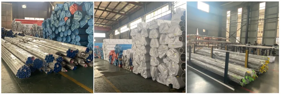 ท่อต่อความร้อนเหล็กไร้สแตนเลส AISI 310S กว้างออก 127 มม ความหนาของผนัง 3 มม 6